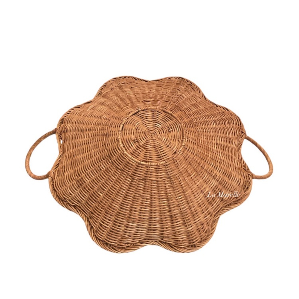 Scallop Woven Shallow Bowl - Threshold™ designed with Studio McGee SPRING 2026 - Picture 7 of 8